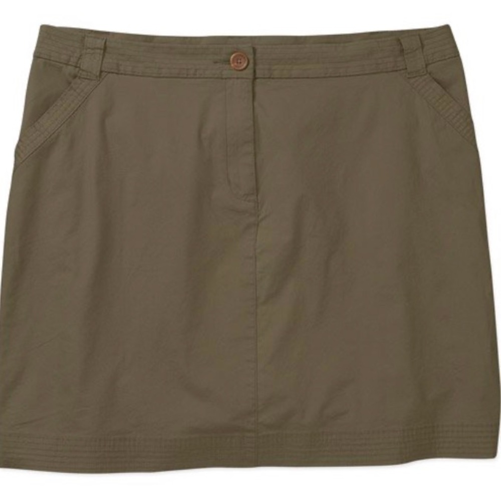 Faded Glory Women's Plus-Size Woven Skort